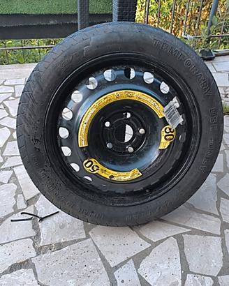 Ruotino di scorta 17" 125/80 R17 (5x112) Audi, VW 