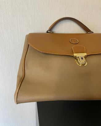 Borsa a mano vintage in pelle Trussardi