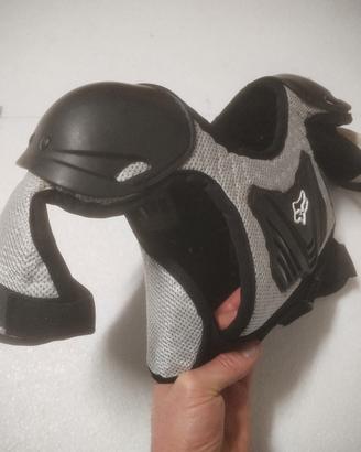 pettorina e gomitiere motocross 