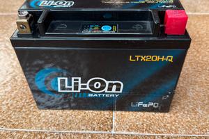 Batteria al litio Li-On LTX20H-Q + caricatore