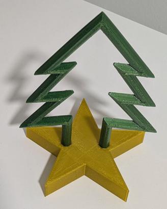 Albero di Natale stampato in 3D