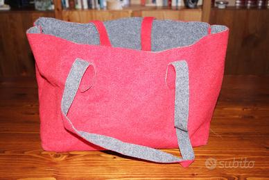 Borsa a mano in feltro