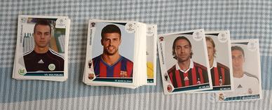 Lotto 93 figurine panini Champions League 2009-10