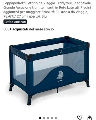 Lettino da Viaggio Foopapedretti