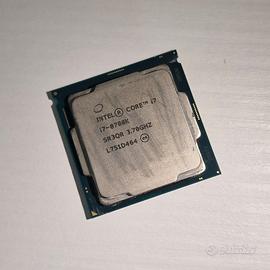 CPU Intel i7 8700K