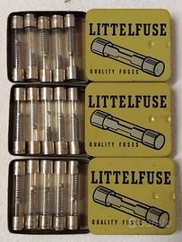 VECCHIE SCATOLE LATTA FUSIBILI AMERICANI VINTAGE