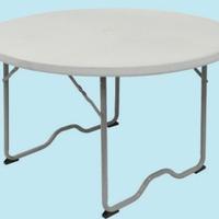 Tavolo rotondo camping Ø cm 115