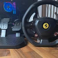 pedaliera con volante 