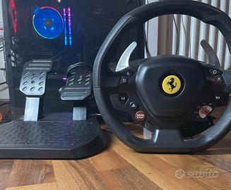 pedaliera con volante 