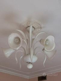 Lampadario plafoniera Murano