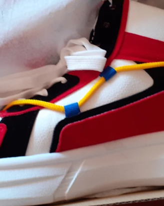 SNEAKERS ALTE MAORI UOMO multicolore 42 Nuove