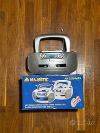 Stereo portatile Majestic AH 2220 MP3 CD/ Radio