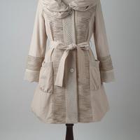 vintage Trench coat beige taglia S Made in Italy
