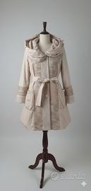 vintage Trench coat beige taglia S Made in Italy