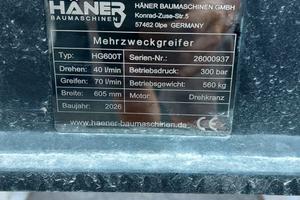 PINZA SELEZIONATRICE HANER TIPO HG600T