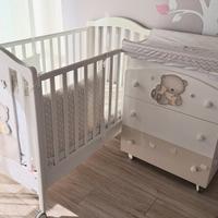 Cameretta ERBESI TATO con Lettino e fasciatoio