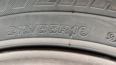 pneumatici invernali e cerchi 215/55r16