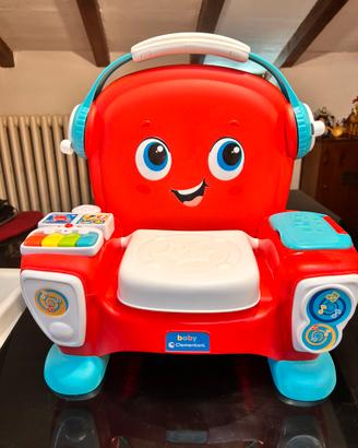 Baby Clementoni poltroncina canta suona e balla