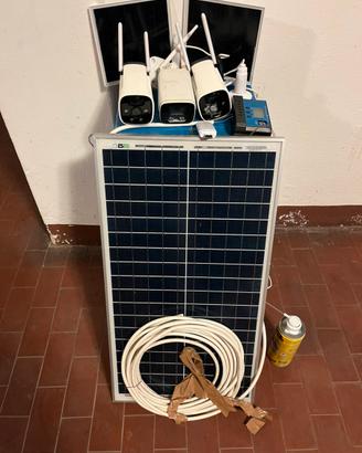 Impianto di videosorveglianza 4k completo