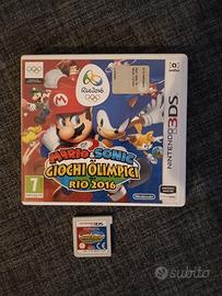Mario e Sonic giochi olimpici Rio 2016