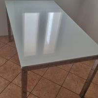 Tavolo in vetro allungabile 80x140