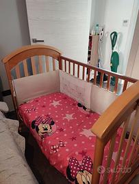 Lettino bimbo in legno Pali