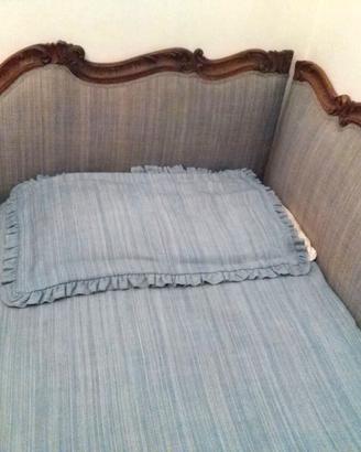 sponda per letto singolo antica fine 800