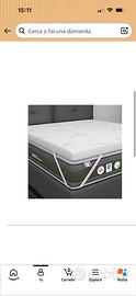 Topper matrimoniale 170x190x5