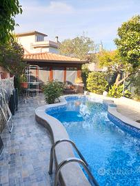 via garibaldi- villa con piscina