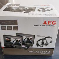 Lettore DVD per auto 2 schermi