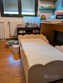 Lettino Montessoriano Basso 70x140 cm 
