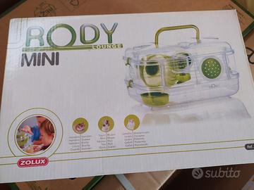 Gabbia trasportino Rodylounge mini per roditori