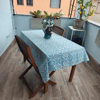 tavolo e sedie esterno in teak