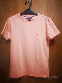 T-shirt Tommy Hilfiger color pesca