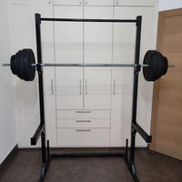 Homegym Halfrack Dischi e altro