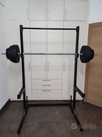 Homegym Halfrack Dischi e altro