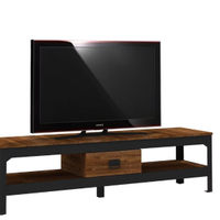 Mobile TV con 2 nicchie e 1 cassetto effetto rover