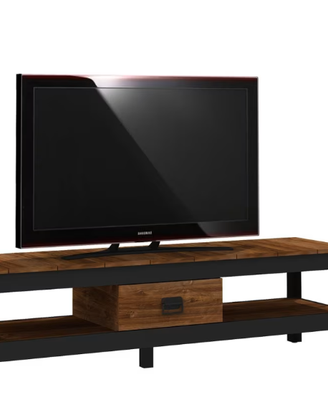 Mobile TV con 2 nicchie e 1 cassetto effetto rover