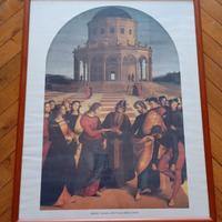 poster opera di Raffaello Sanzio