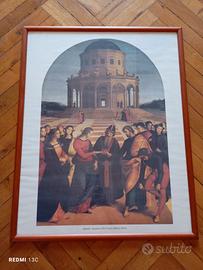 poster opera di Raffaello Sanzio