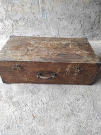 baule in legno vintage