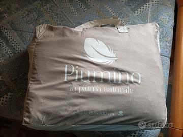 Piumino vera piuma d'oca nuovo singolo