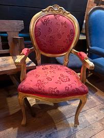 Sedia imperiale d’epoca francese