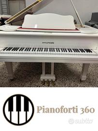 pianoforte mezza coda bianco Hyundai G82