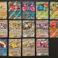 Lotto misto 14 carte Pokémon EX