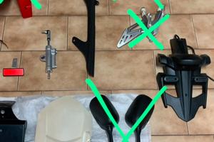 Ricambi originali Yamaha R1 2007/2008