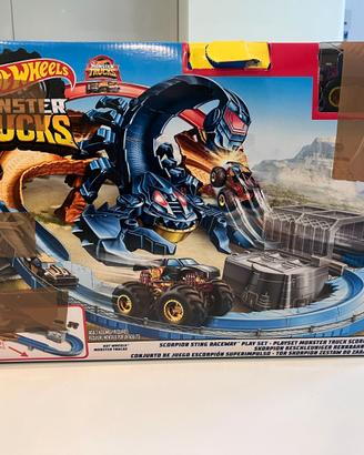 PISTA MACCHINE HOTWHEELS con macchine incluse