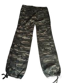 Cargo donna mimetici 36