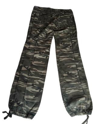 Cargo donna mimetici 36