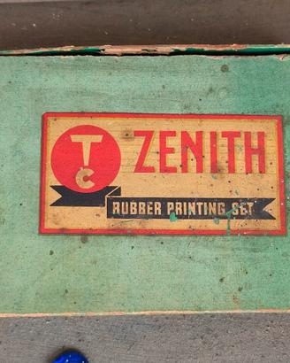 scatola tipografica anni 60